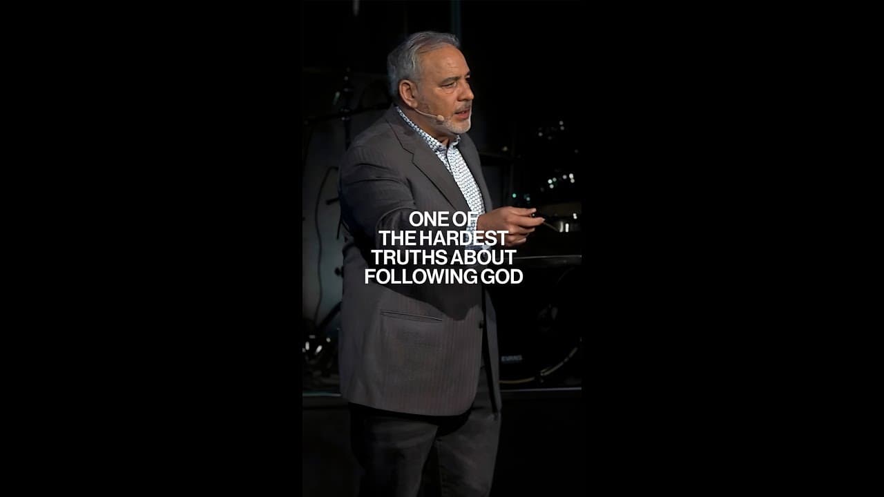 One of the hardest truths about following God. #shorts