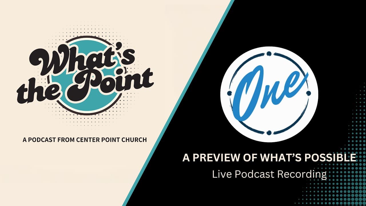 Ep. 07 - LIVE: A Preview Of What's Possible • What's The Point Podcast