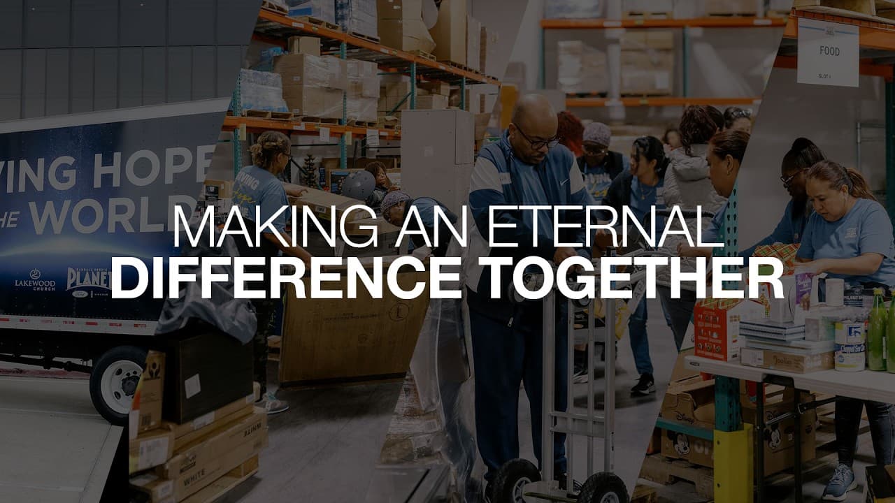Making an Eternal Difference Together | Relief & Outreach
