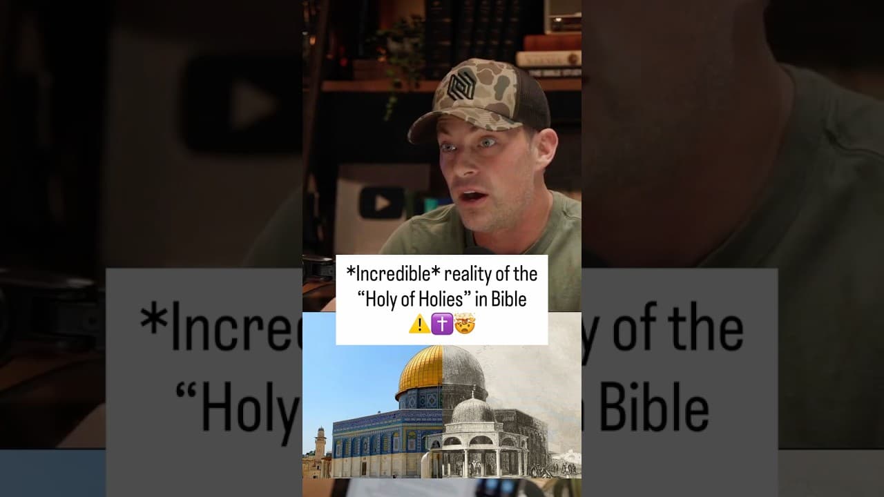 *INCREDIBLE* reality of the "Holy of Holies" in the Bible