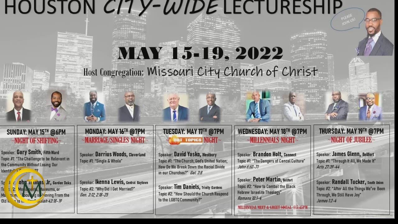 Missouri City Church of Christ Live Stream