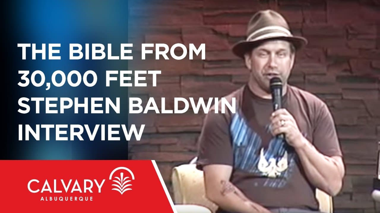Stephen Baldwin Interview - The Bible From 30,000 Feet