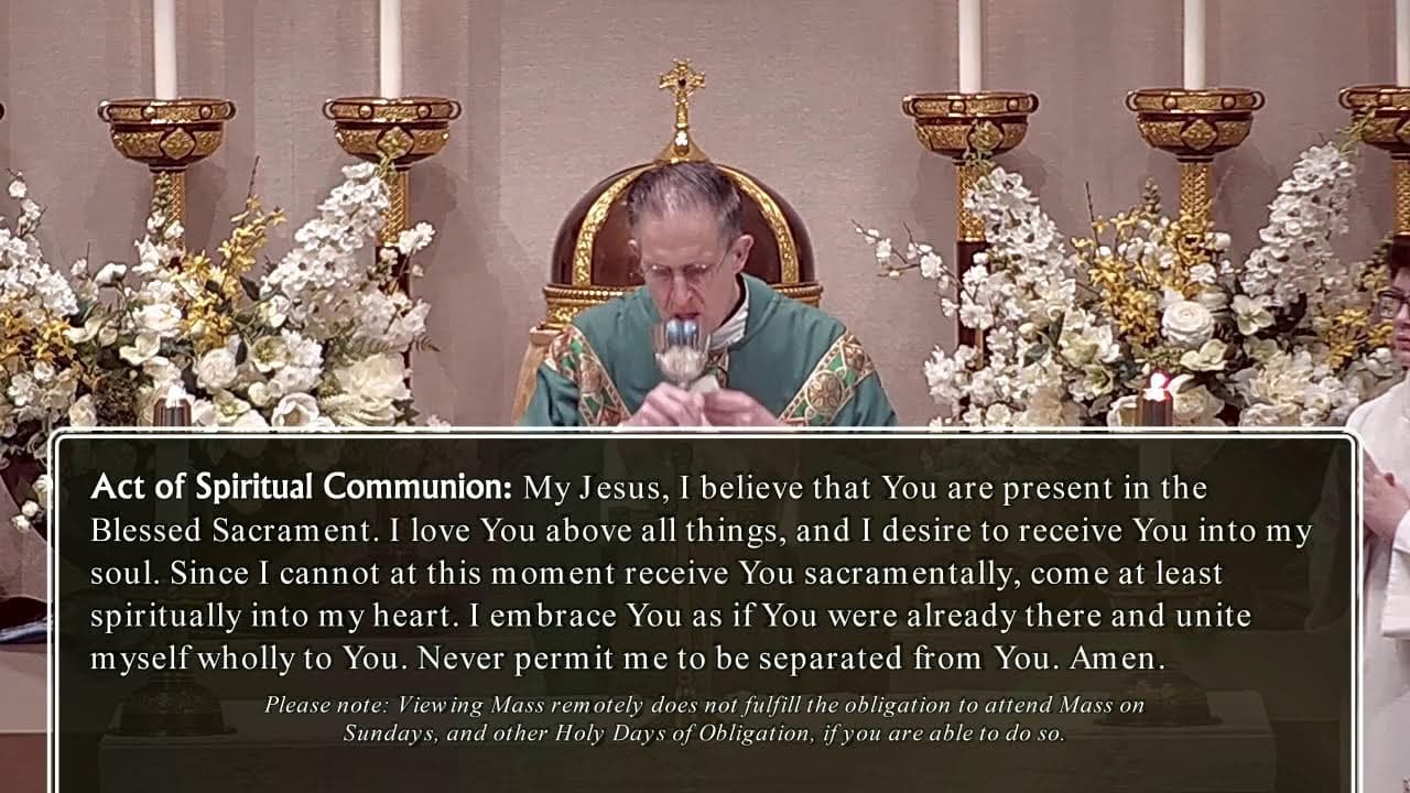 Monday Mass: Monday of the Fifth Week in Ordinary Time