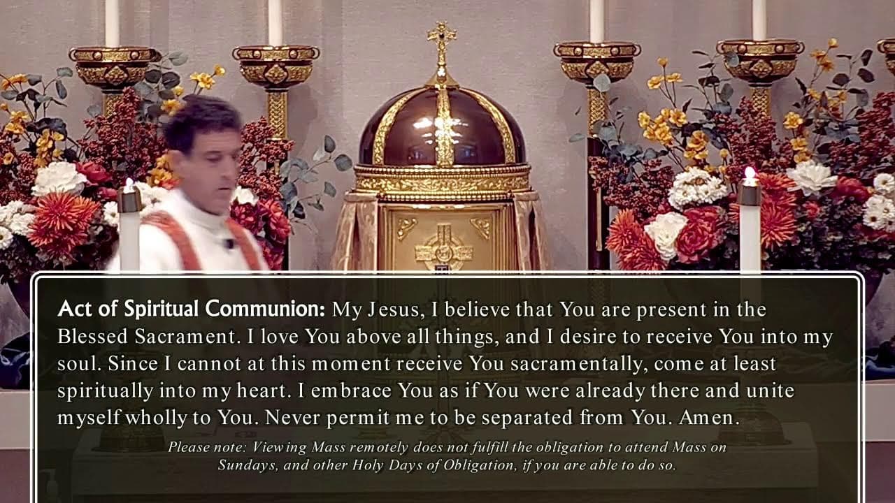 Wednesday Mass: Memorial of Saint Jerome