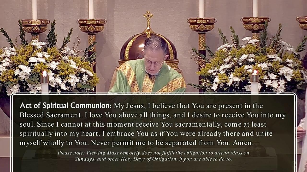 Monday Mass: Monday of the Tenth Week in Ordinary Time