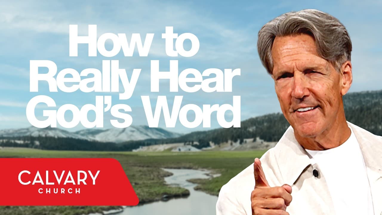 Why Some Hear and Some Don’t - Mark 4:13-20 - Skip Heitzig