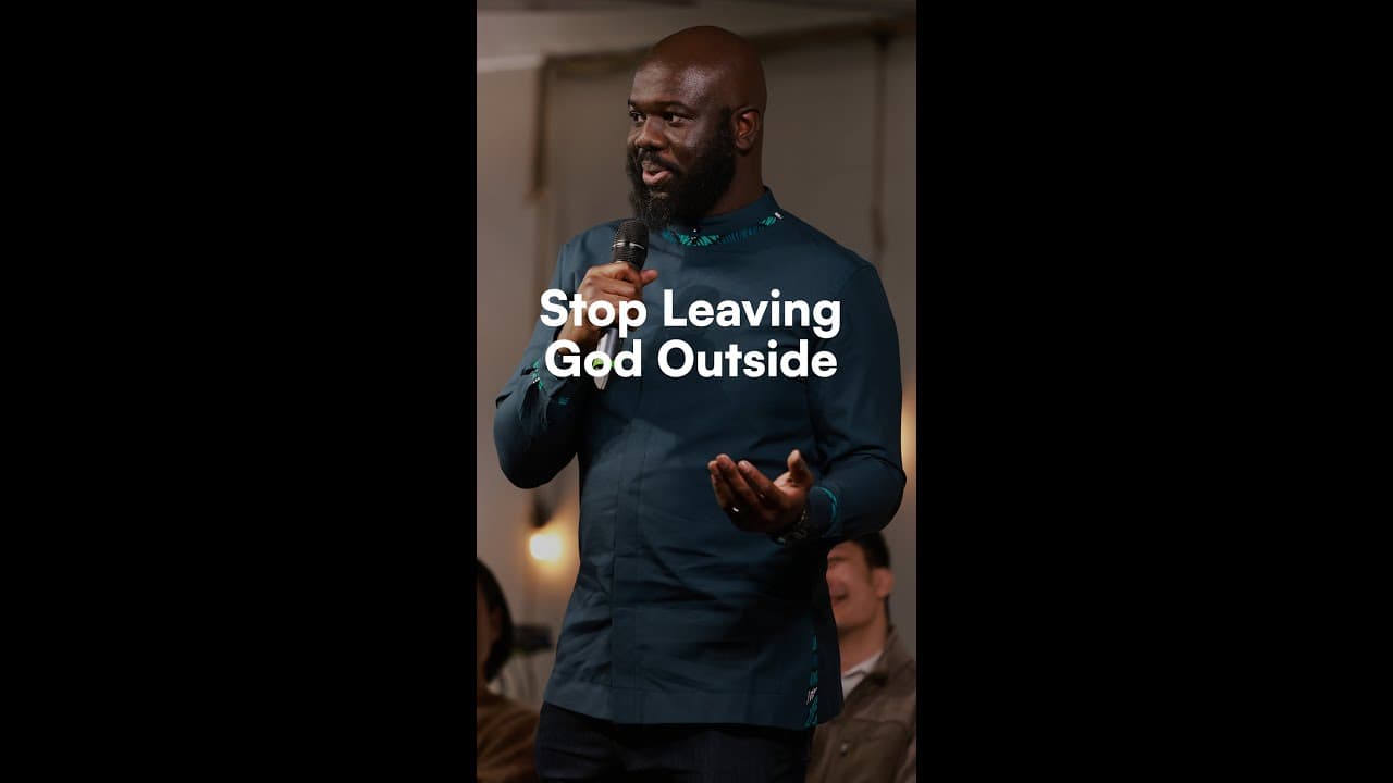 Stop Leaving God Outside