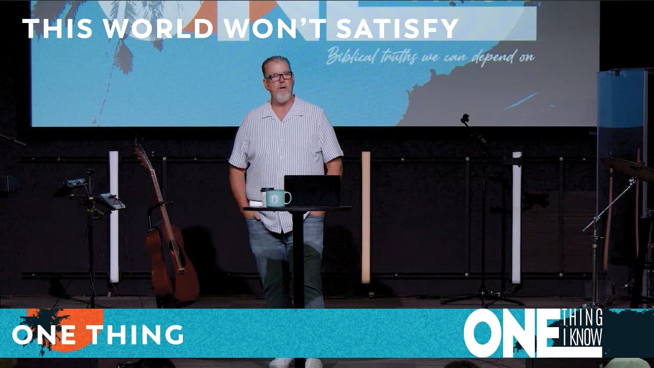 Patterson |  Pastor Brian Benton | 07-19-2026 | One Thing I Know