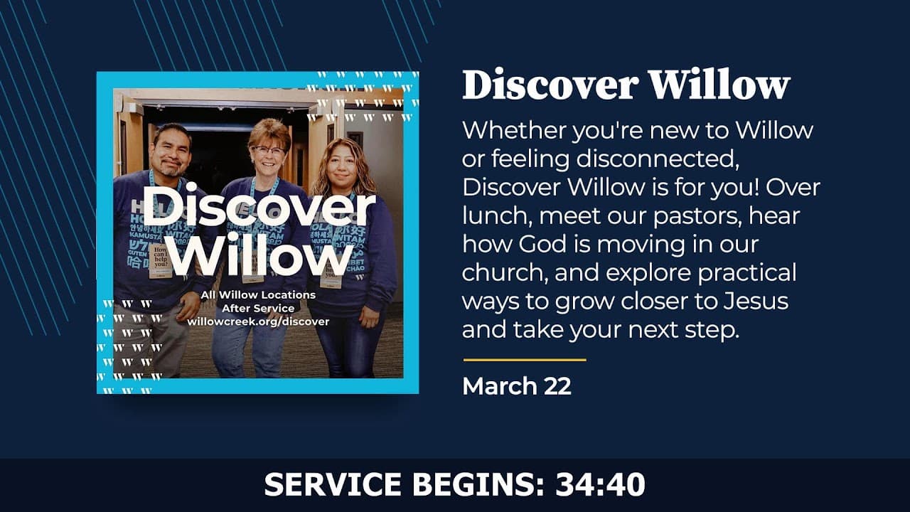 Willow Creek Online Live Service