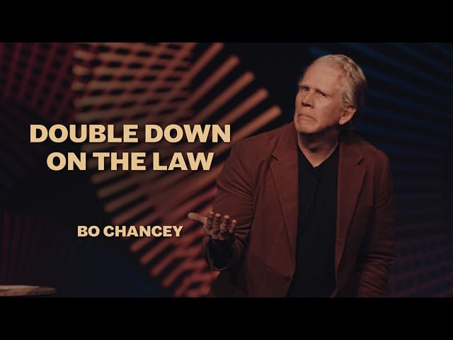 Double Down on The Law... Bo Chancey