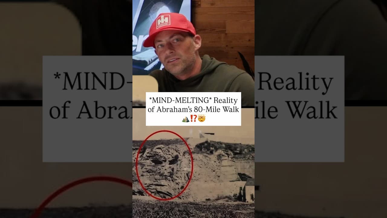 *MIND-MELTING* reality of Abraham's 80-mile walk