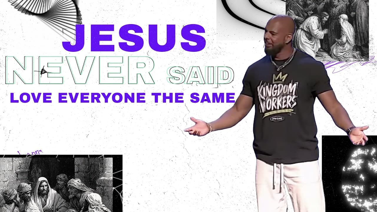 Jesus Never...Jesus Didn't | Jesus never said " Love everyone the same"| Pastor Sam Rosa