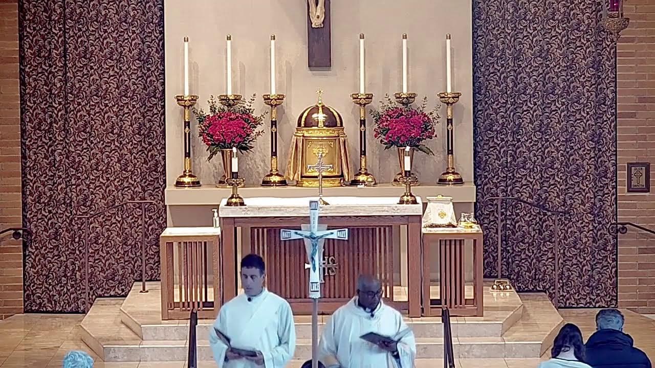 Wednesday Mass: Memorial of Saint Augustine of Canterbury