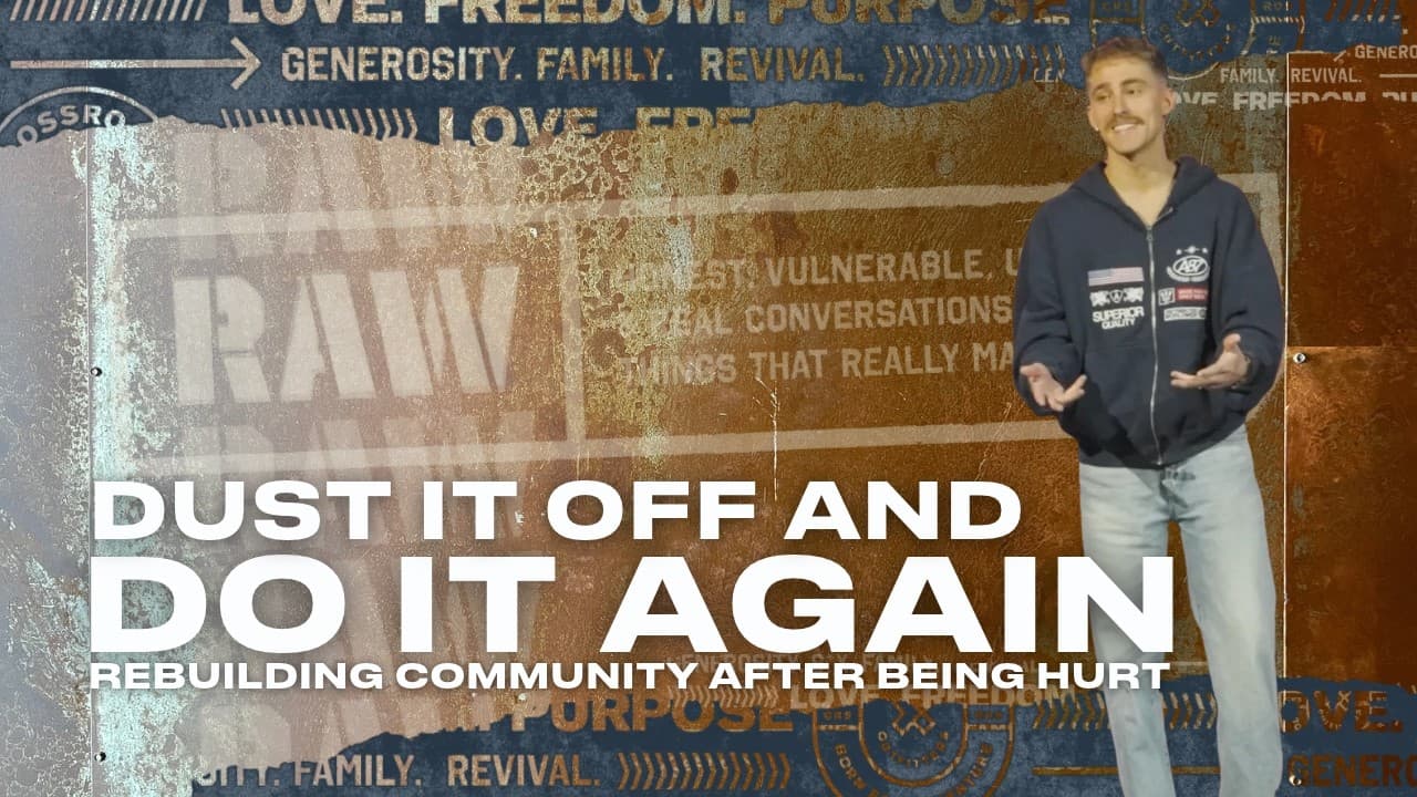 Dust It Off and Do It Again (Raw Series) | Brody Shrader, Crossroads Uptown