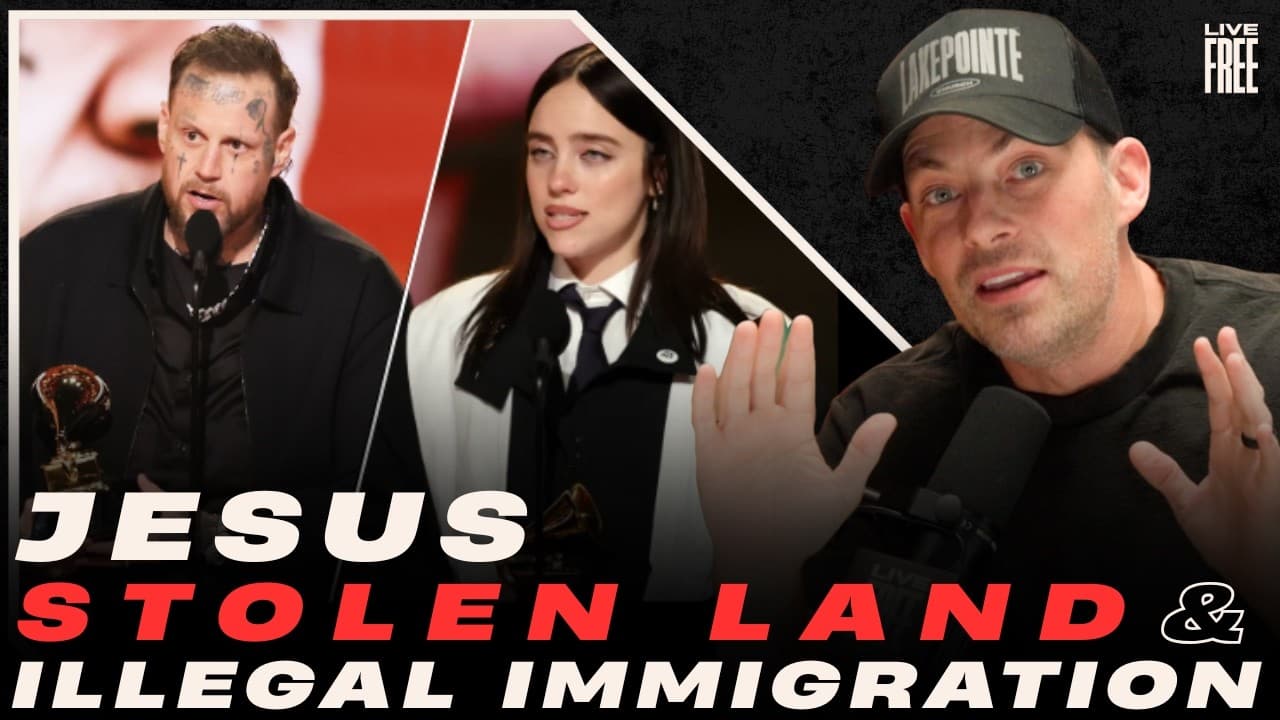 Megachurch Pastor Reacts to Billie Eilish & Jelly Roll's Grammy Speeches | Live Free w Josh Howerton