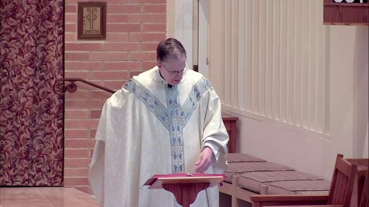 Monday Mass: Memorial of the Blessed Virgin Mary