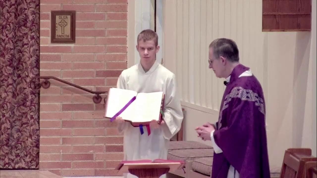 Friday Mass: Friday after Ash Wednesday