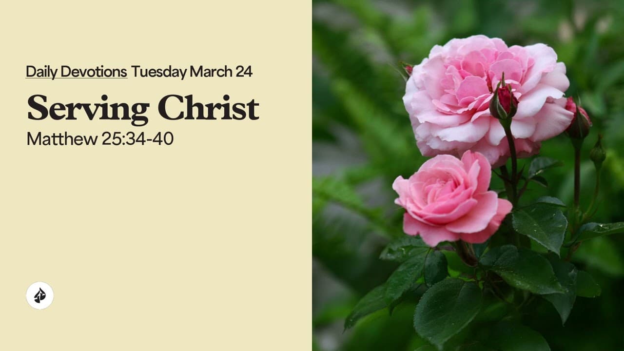 Serving Christ – Daily Devotional