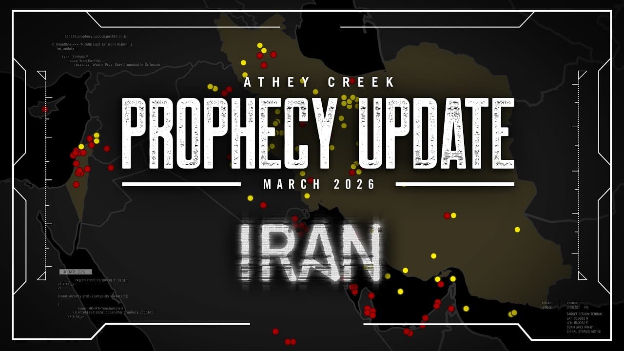 Prophecy Update | March 2026 | Iran - Brett Meador