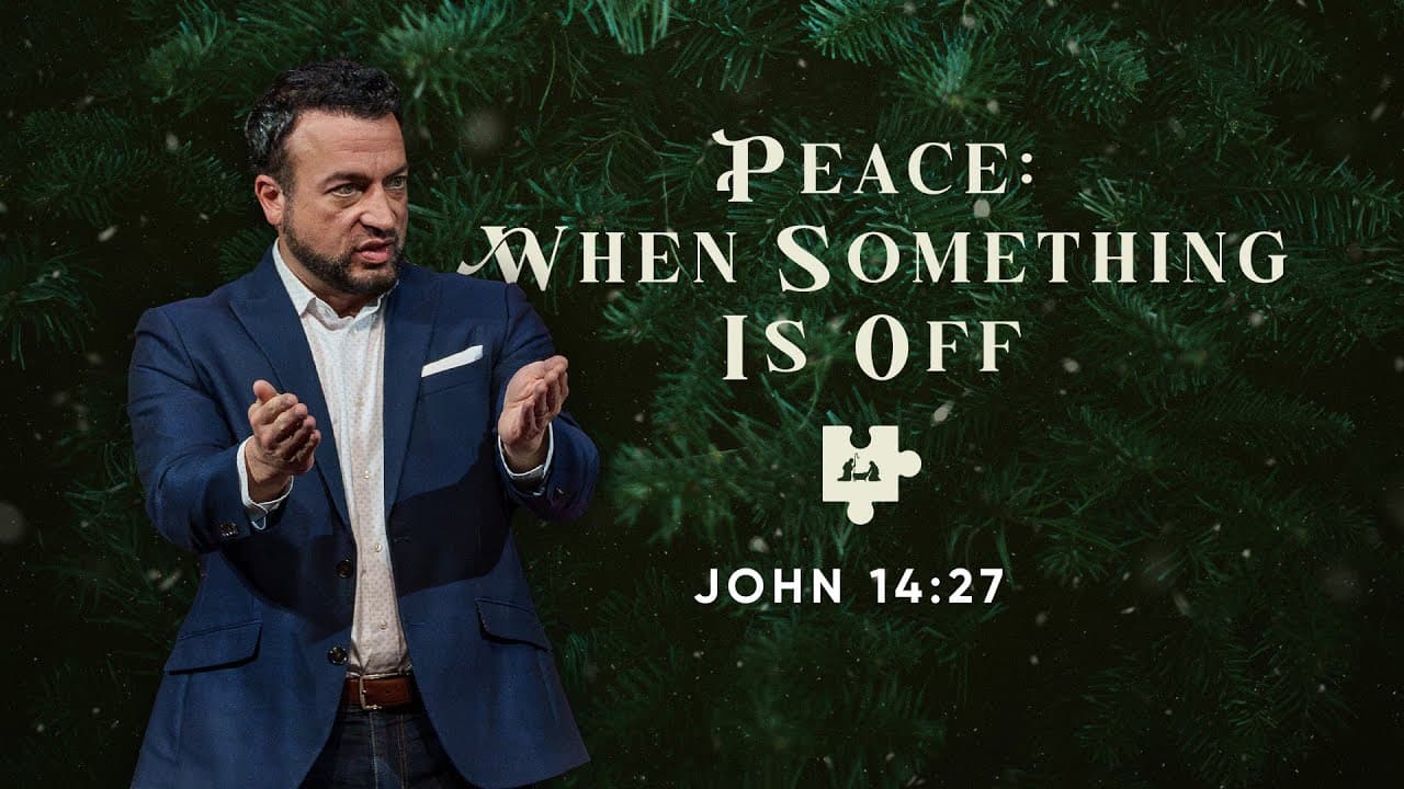 The Peace You Are Missing and How Jesus Makes You Whole | @DrScottLehr