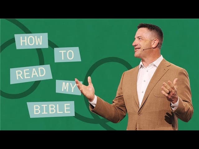 HOW TO READ MY BIBLE - LET'S TALK ABOUT IT - MARK PETTUS
