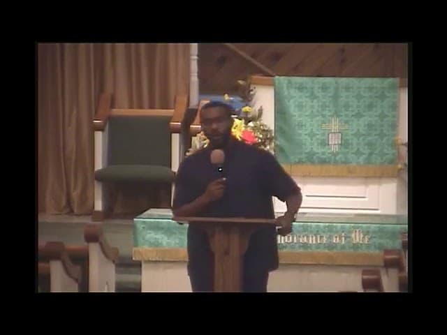 6 3 20-Bro. Darrius Woods "Touched By His Power"-Cloverland Church of Christ