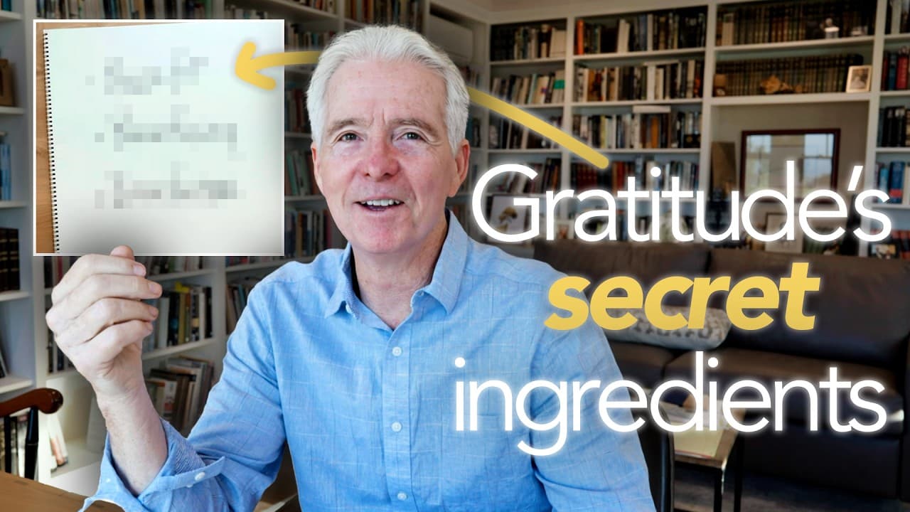 The Three Ingredients of Gratitude (Psalm 103)