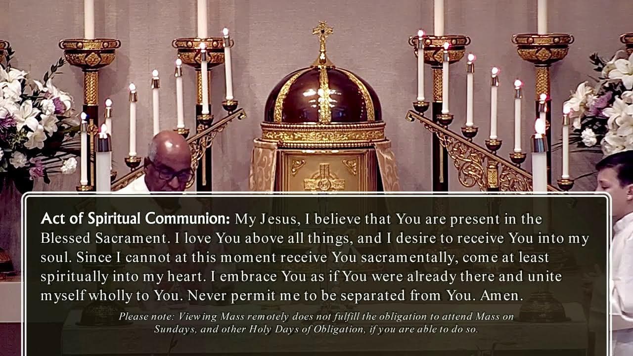 Wednesday Mass: Wednesday in the Octave of Easter