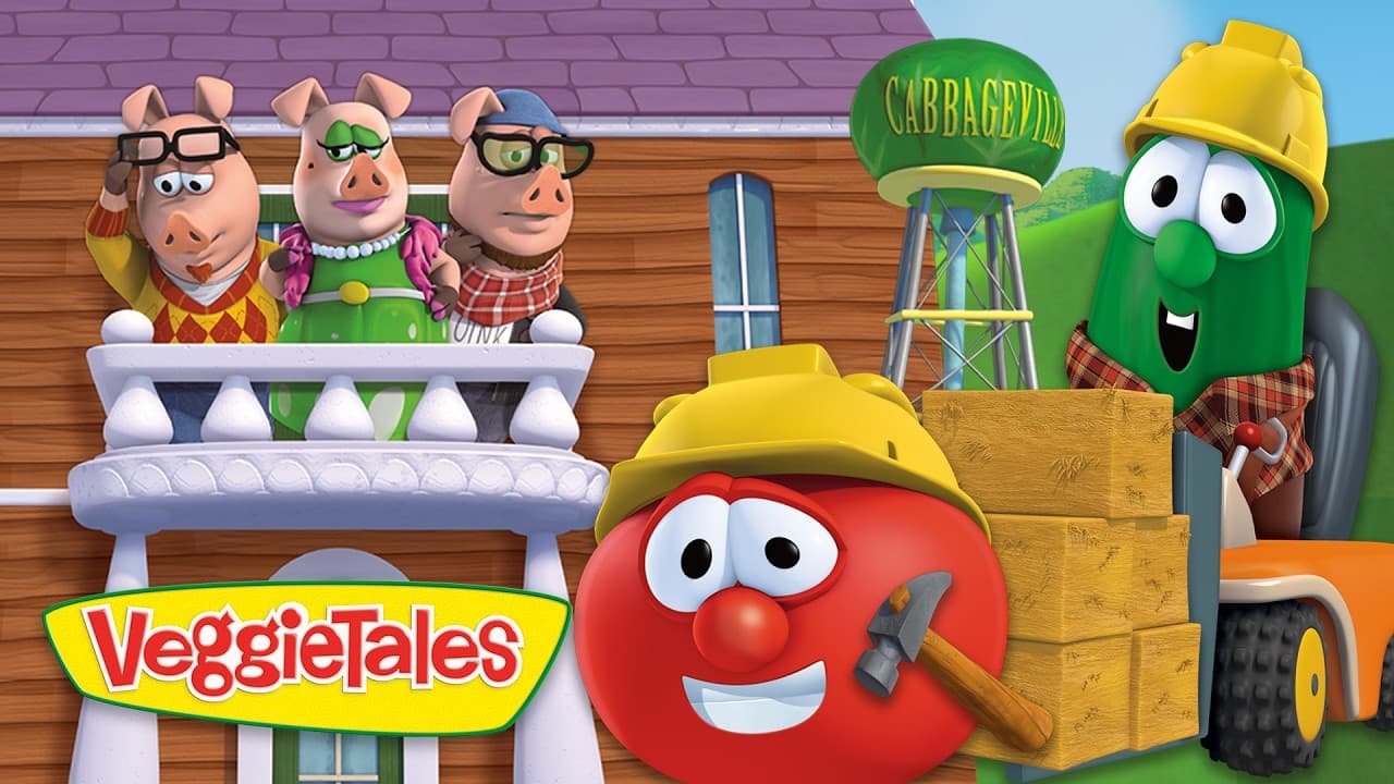 The Parable of the 3 Pigs 🐷 VeggieTales 🏠 Strong Foundations, Strong Faith | Wise & Foolish Builders