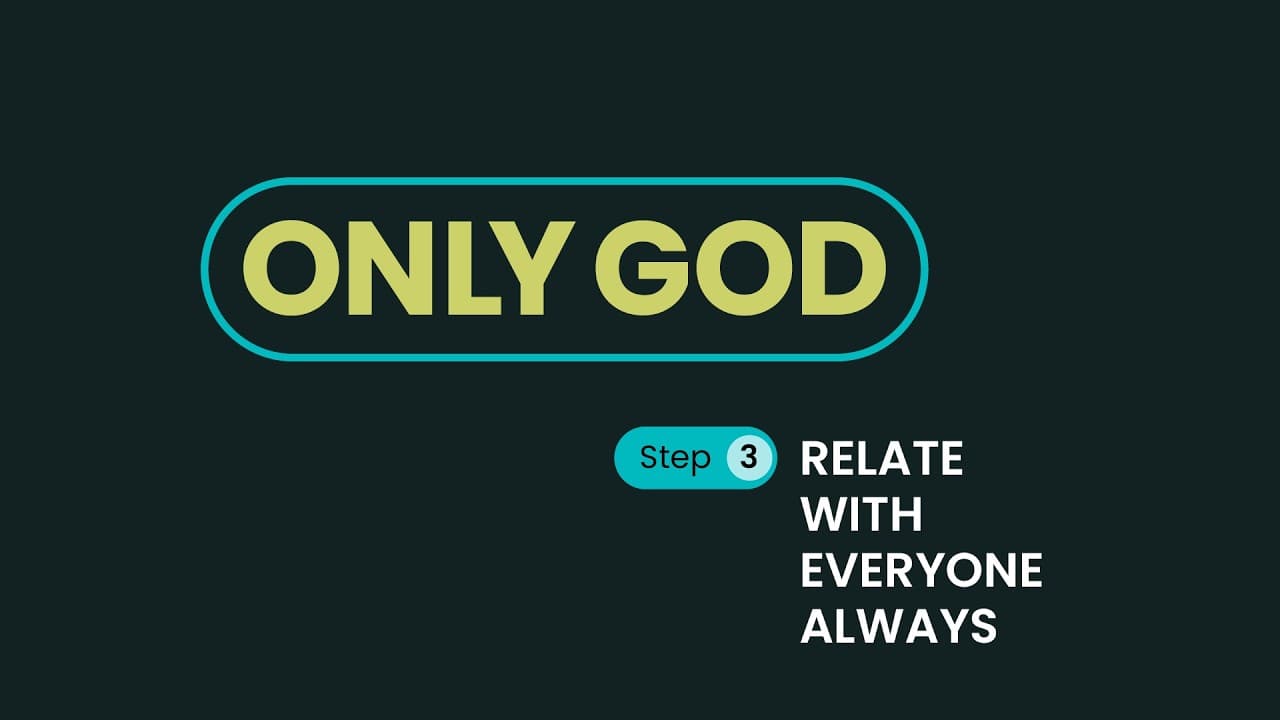 Relate with Everyone Always | Rev. Dr. Steve Noble