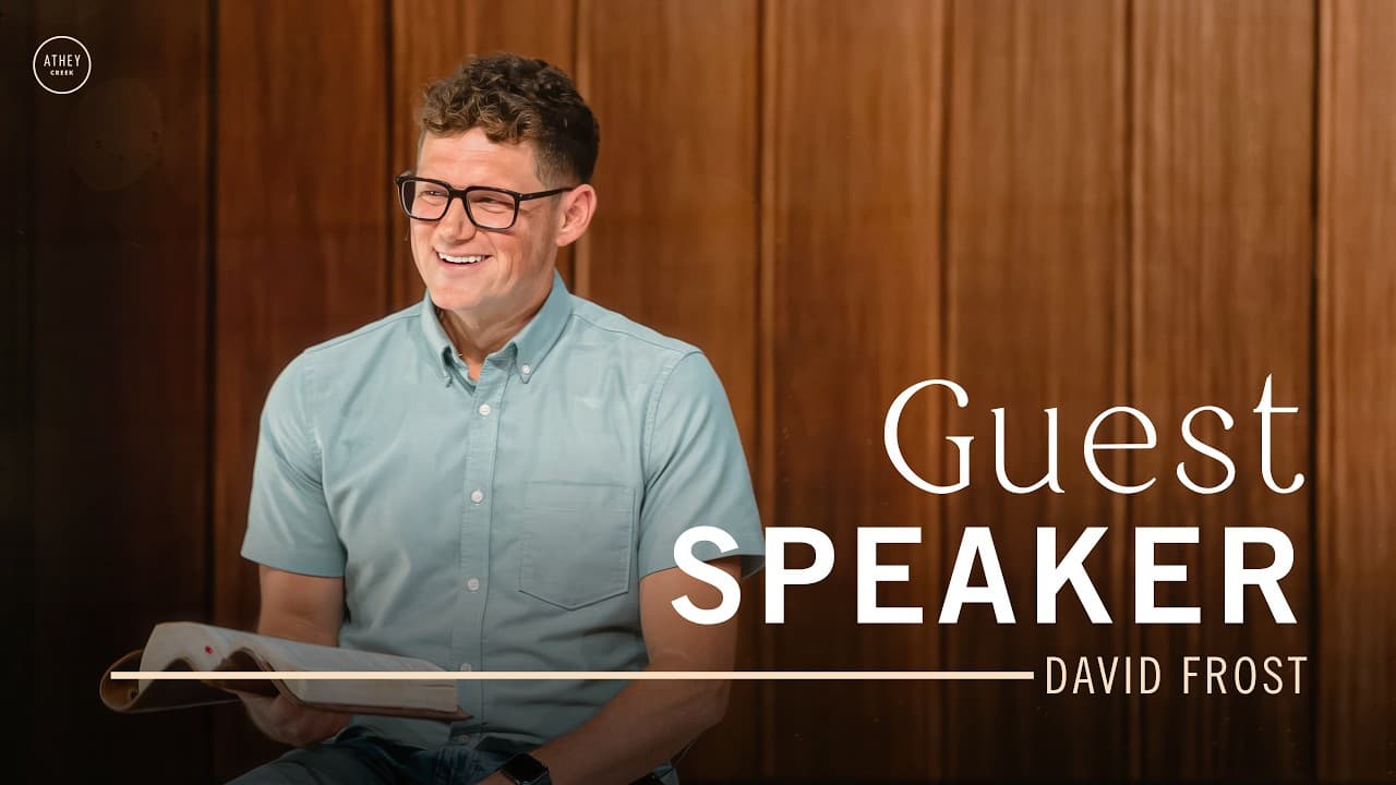 May 20, 2026 | Guest Speaker - David Frost