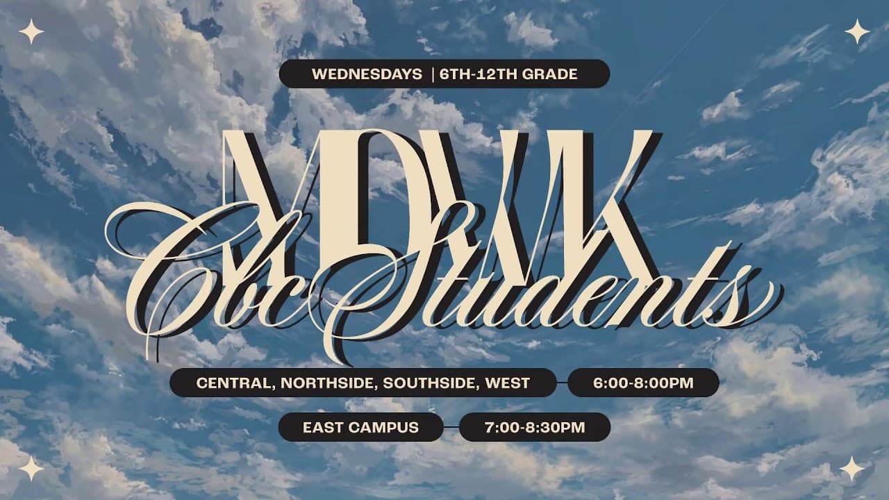 Join Us LIVE at CBC | Sunday | 2 PM