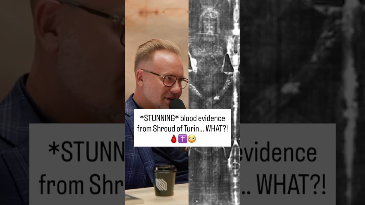 *STUNNING* blood evidence from the Shroud of Turin... WHAT?!