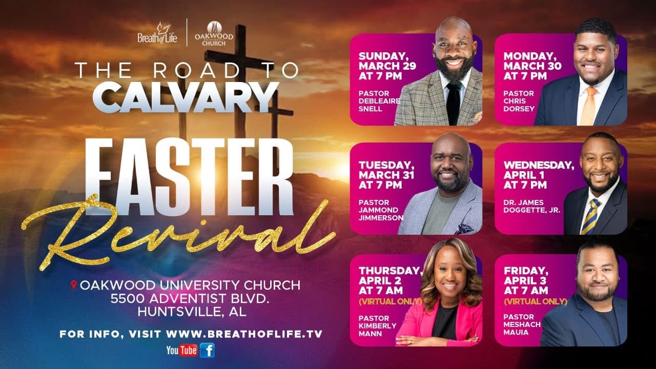 The Road to Calvary | Easter Revival | Friday 04-03-2026