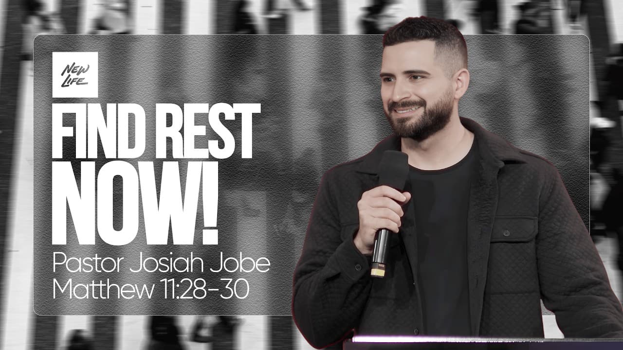 Rest In Jesus - Pastor Josiah Jobe | Matthew11:28-30