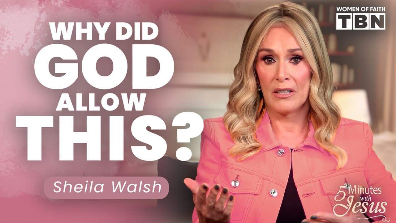 God Will NOT Leave You Alone in the Storm | 5 Minutes with Jesus | Women of Faith on TBN