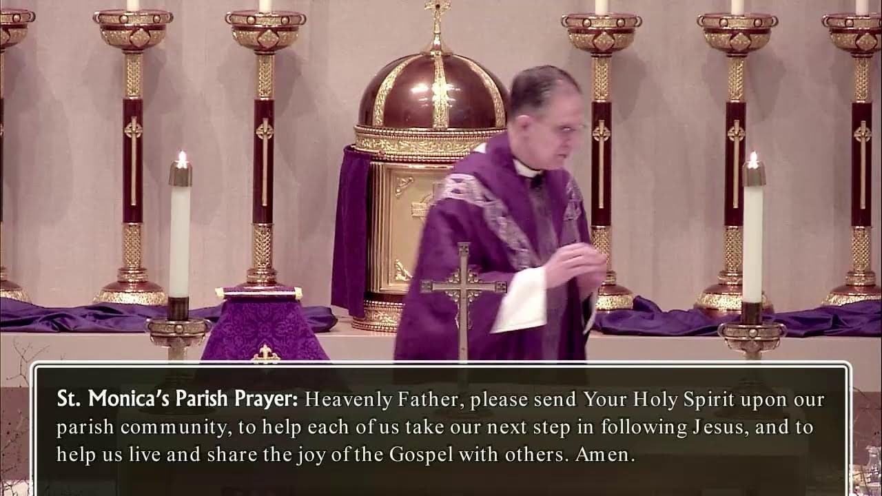 Monday Mass: Monday of Holy Week