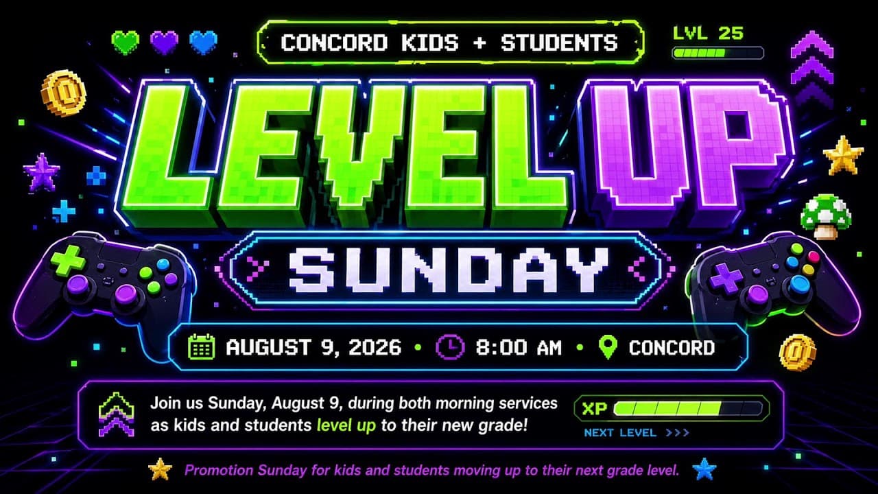 Live Sunday Worship // Concord Church 11:00am