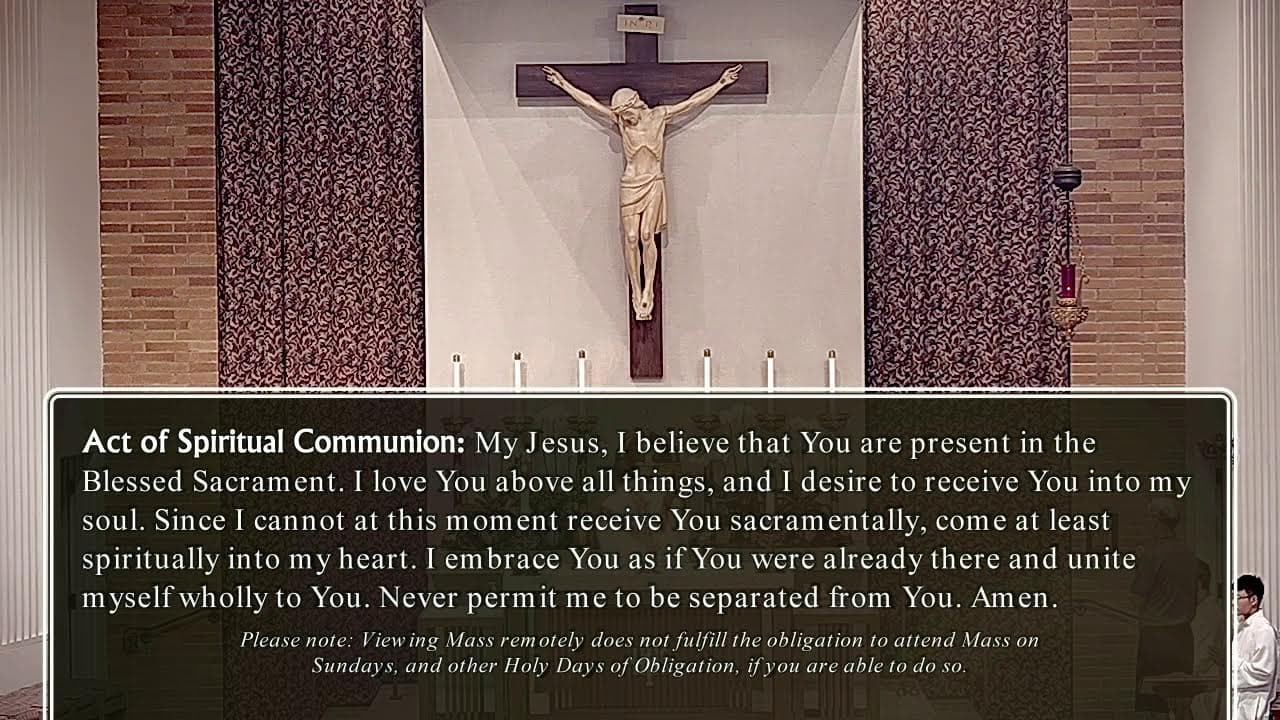 Tuesday Mass: Feast of Saint Louis of France