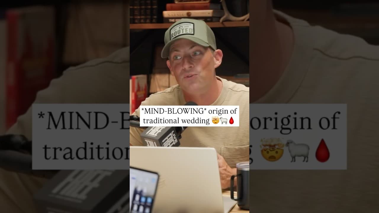 *MIND-BLOWING* origin of the traditional wedding