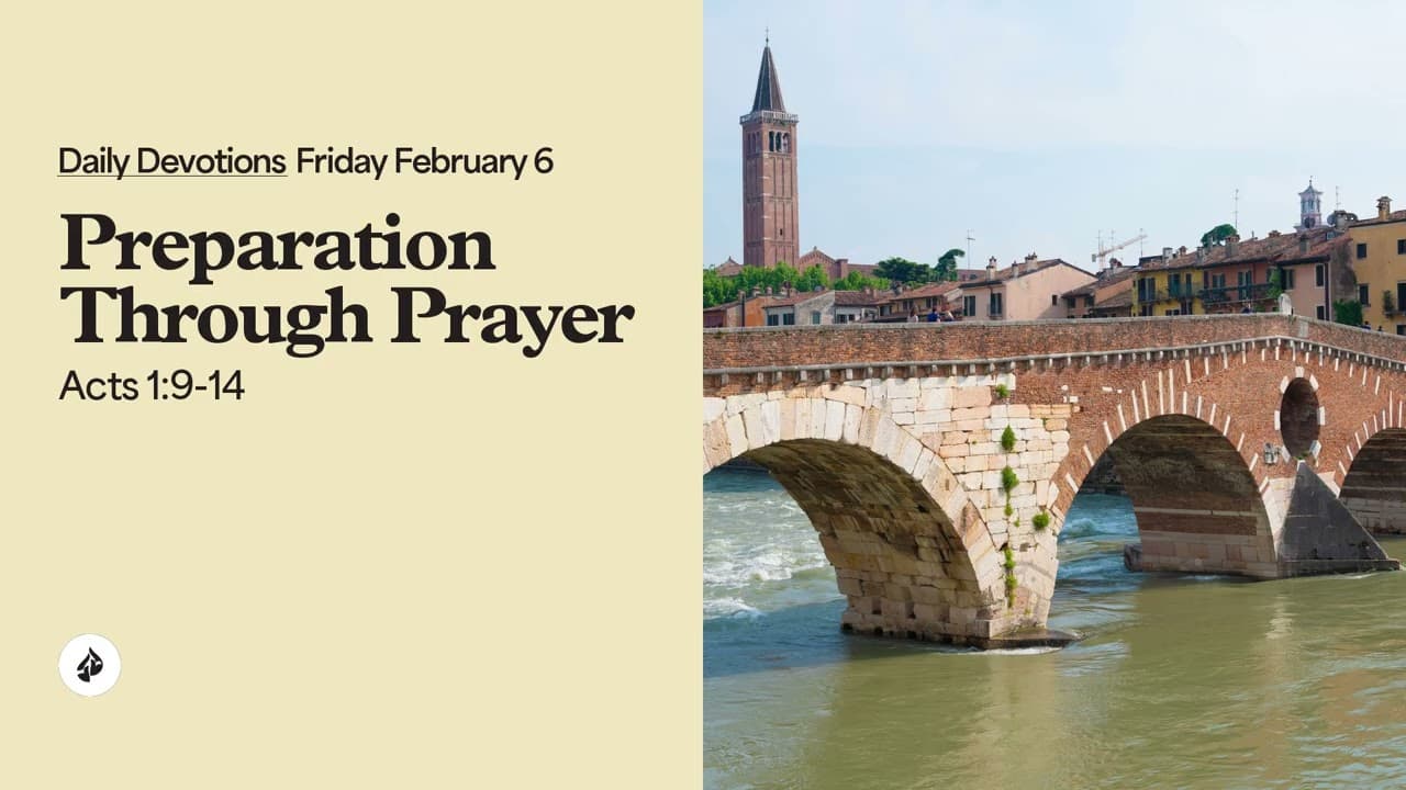 Preparation Through Prayer – Daily Devotional