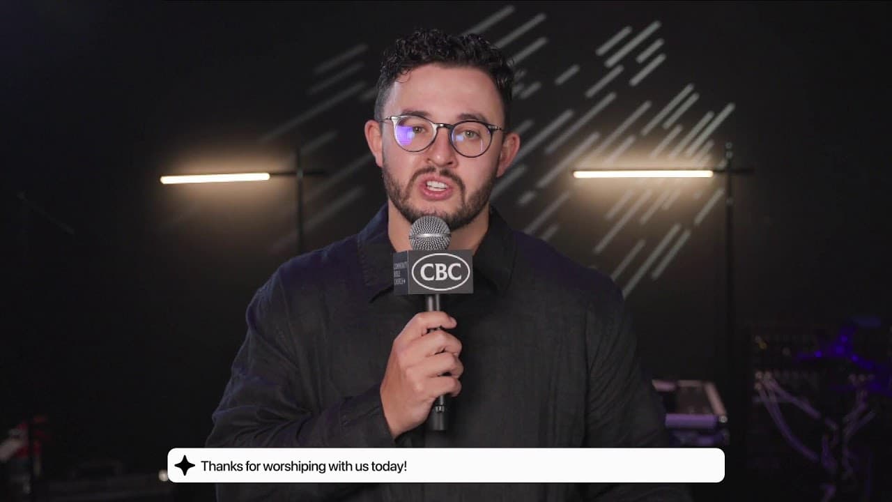 Join Us LIVE at CBC | Sunday | 8 AM