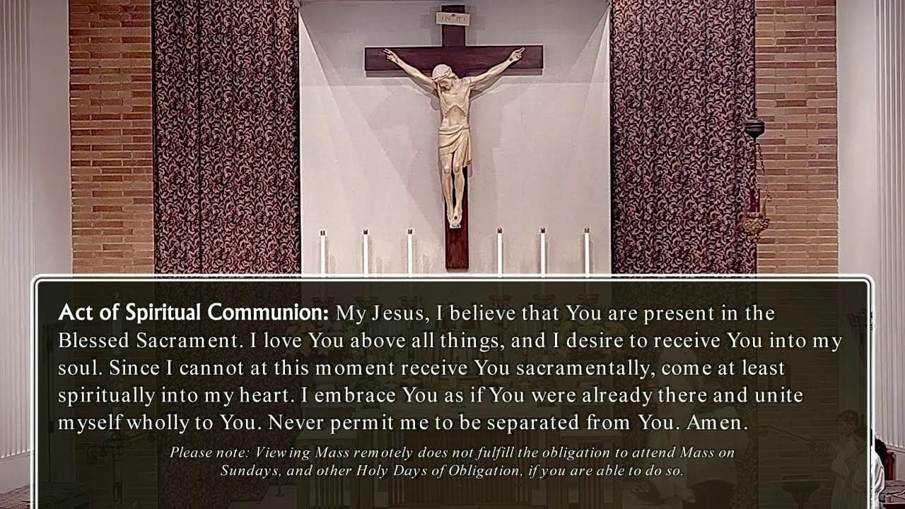 Tuesday Mass: Tuesday of the Fifth Week of Easter
