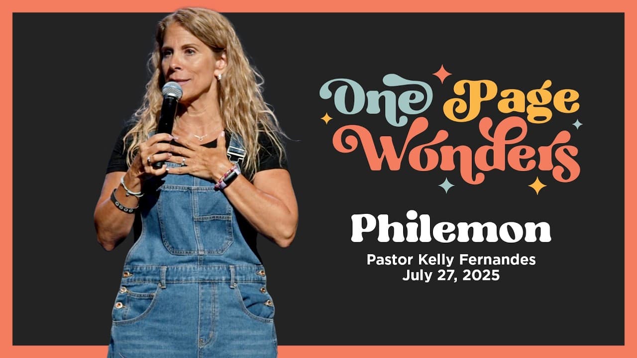 Philemon - Pastor Kelly Fernandes