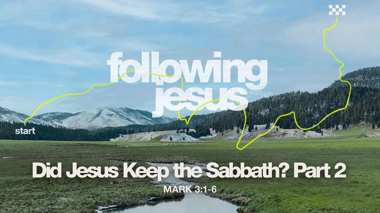 LIVE Sunday 11:00 AM Service: Did Jesus Keep the Sabbath? Part 2 - Mark 3:1-6 - Skip Heitzig