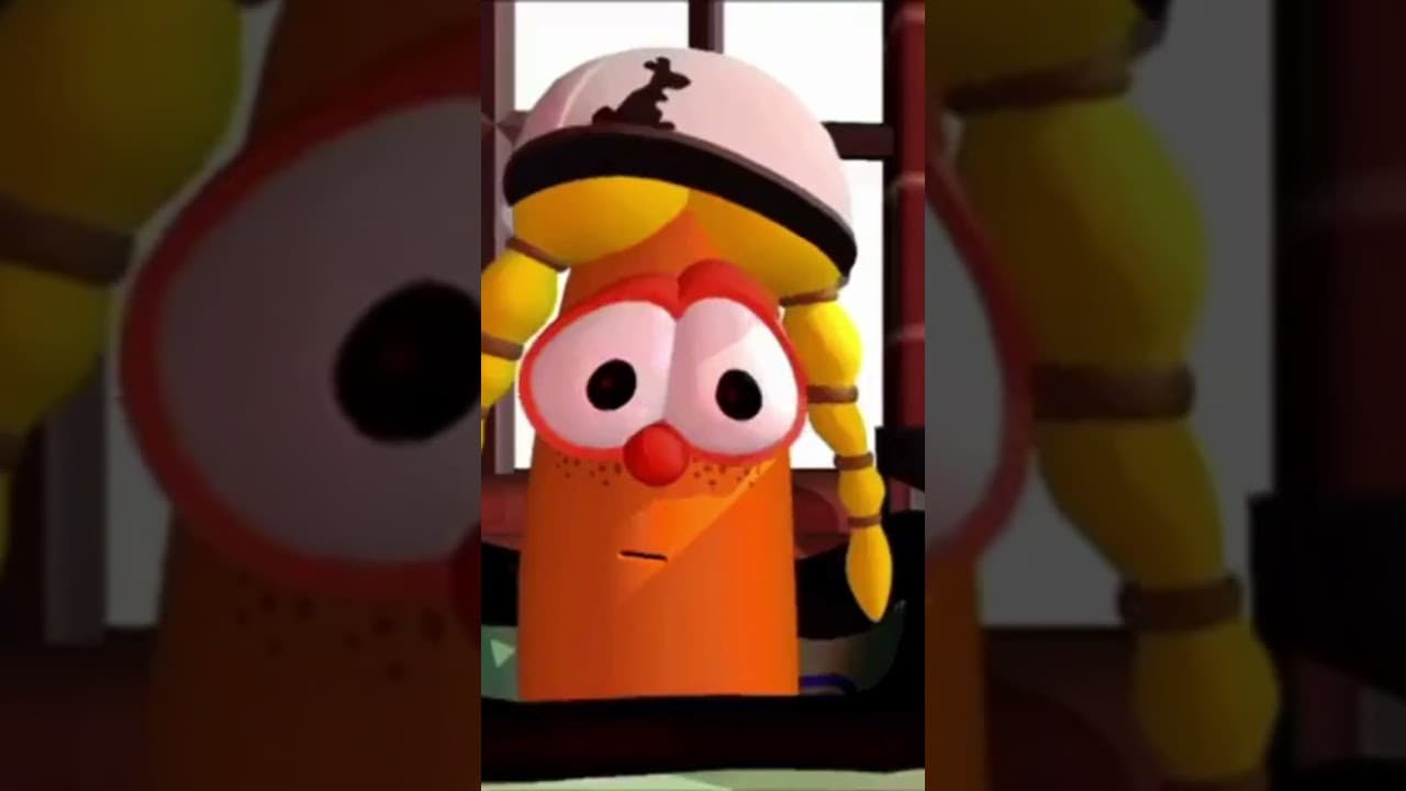 But Mr. Nezzer says "YOU CANT!" 🍫 #veggietales