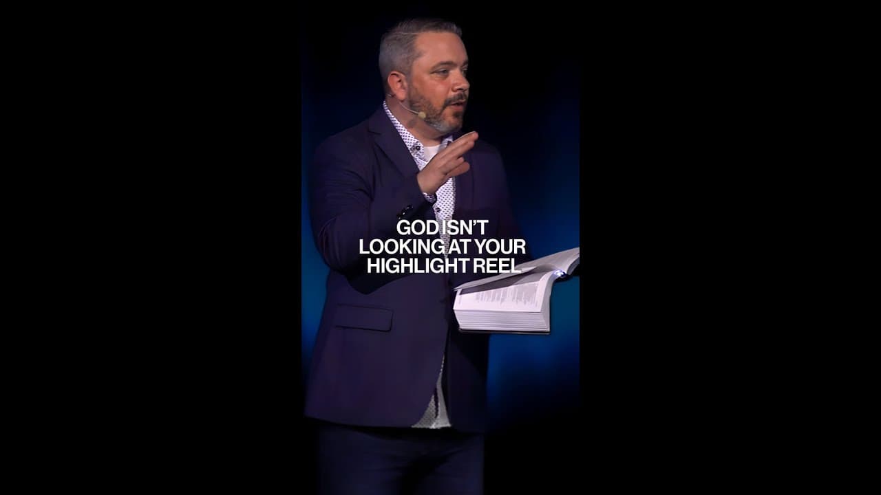 God isn't looking at your highlight reel. #shorts