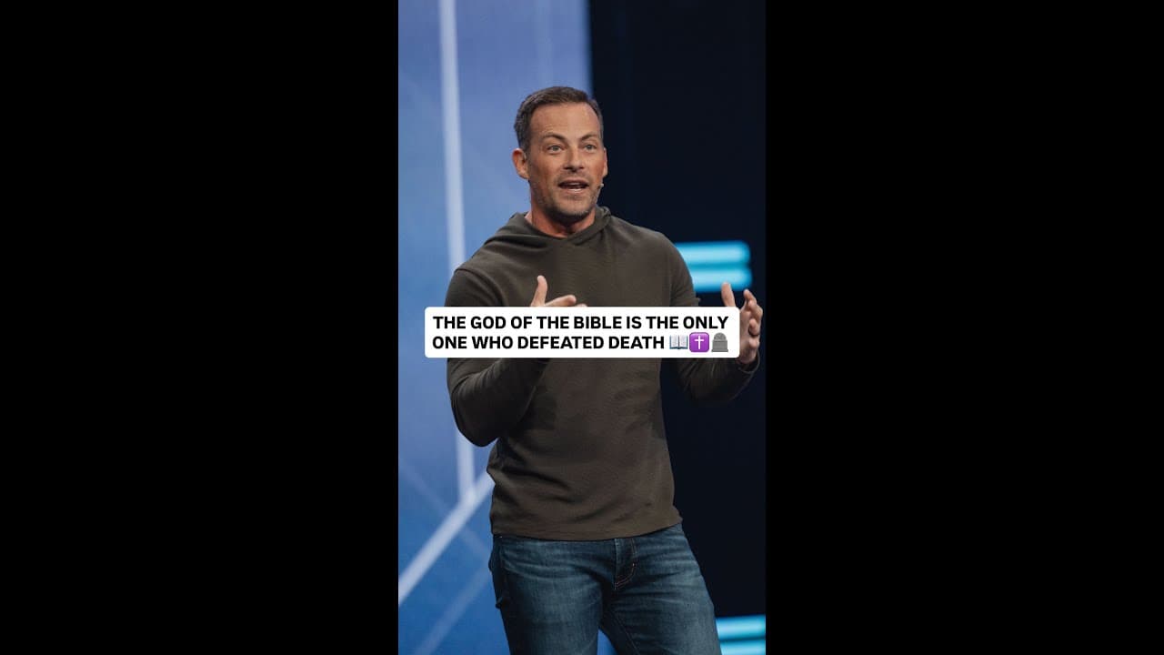 The God of The Bible Is The Only One Who Defeated Death