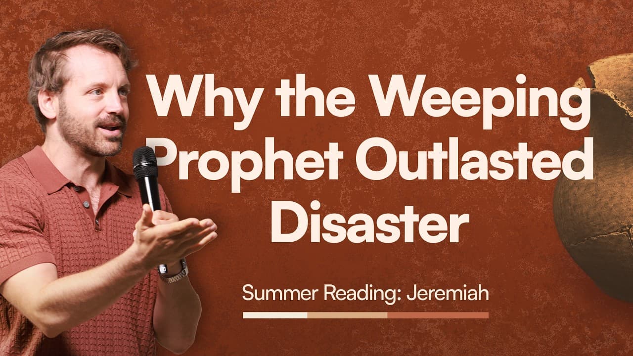 Why the Weeping Prophet Outlasted Disaster // Jeremiah // Andrew Jennings