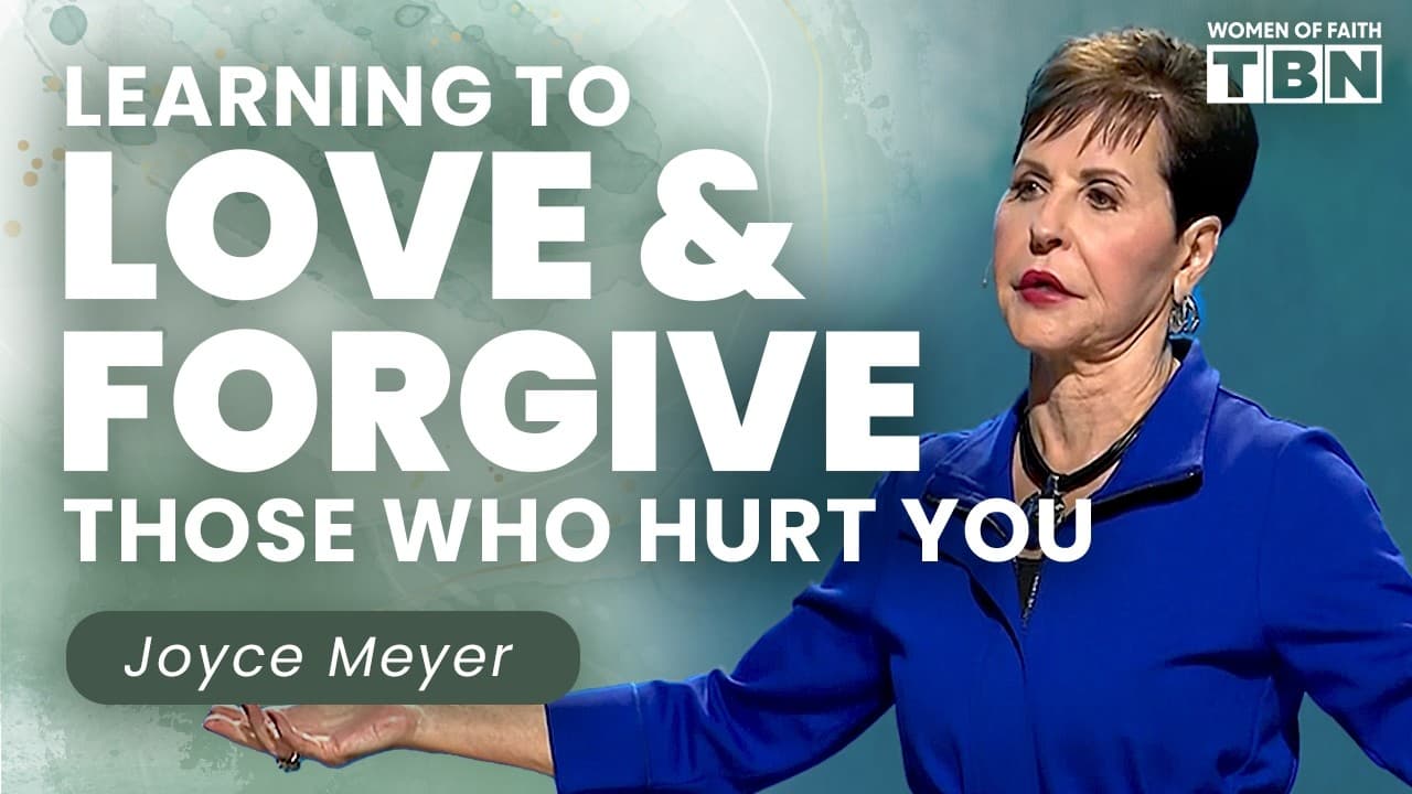 Joyce Meyer: Choosing to Love When You Feel Hurt & Overlooked | Women of Faith on TBN